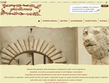 Tablet Screenshot of ghiottornia.it